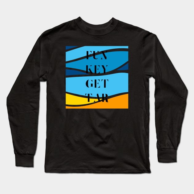 Funky Guitar Long Sleeve T-Shirt by legitfashions